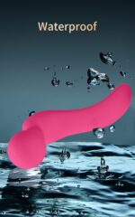 Liquid silicone female masturbation massage device, couple flirting double-headed vibrator, adult sex toy