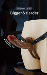 Dildo, phallus sex toy, female masturbator, horse penis sex toy, female vibrator, female self-comfort device, wearable dildo, wearable phallus, adult toy for women, female-specific dildo, female toy, wearable male genitalia, adult toy for women, prosthetic dildo - Image 7