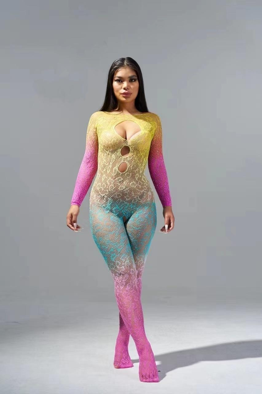 图片36 Knitted Fun Clothes D Series - Colorful jumpsuit 8606 - Image 1